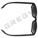 Sluneční brýle C-NOTE 21 Black matt - Grey