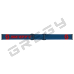 Brýle FURY 24 dark blue/neon red orange chrome works