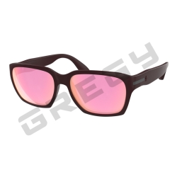 Sluneční brýle C-NOTE 21 Maroon red - Pink chrome
