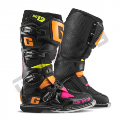 Boty GAERNE SG12 Black / Orange / Pink