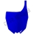 Přední tabulka YAMAHA - Barva: Modrá