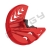 Kryt předního brzdového kotouče HONDA - Barva: Červená