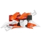 Sada plastů KTM SX 13 - Kombinace: OEM15